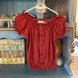 Eyeshadow Girls shirt 7/8 new